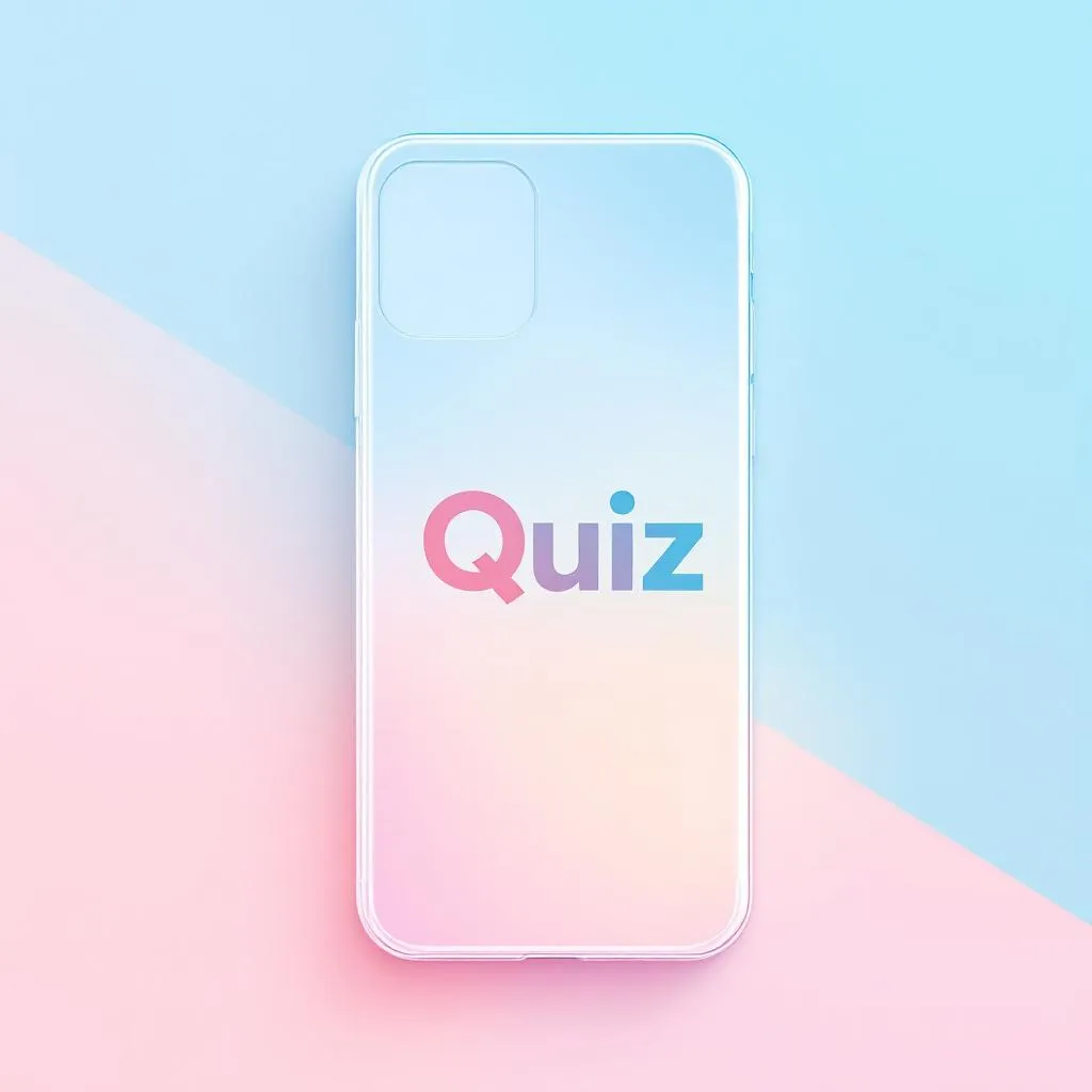What is the phone case based on your name?