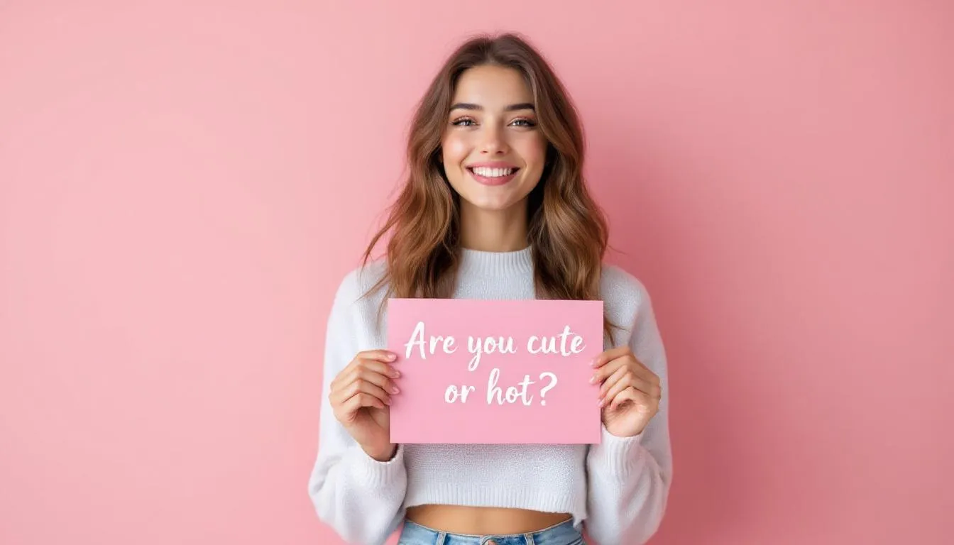 Are you cute or hot?